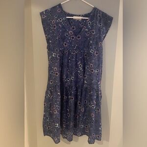 Lucky brand Purple Floral Mini Dress - M
